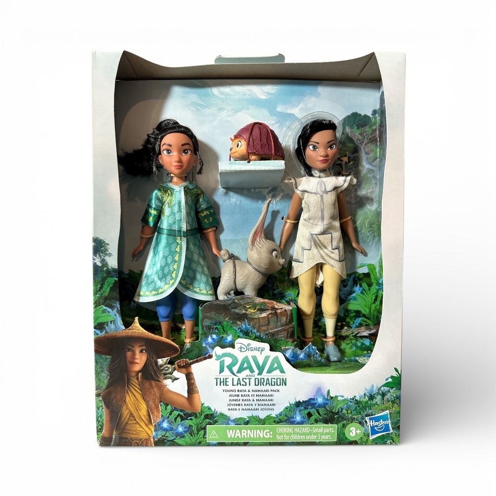 Disney‎ Raya and the Last Dragon Young Raya Namaari Pack Kids NIB Hasbro Toy Set